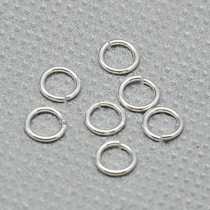 925 Sterling Silver Open Jump Rings STER-A005-28-1