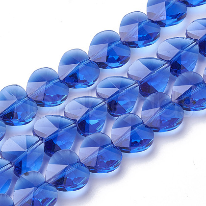 Transparent Glass Beads GLAA-Q066-10mm-A07-1