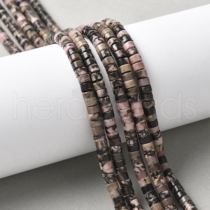 Natural Rhodonite Beads Strands G-H230-66-1