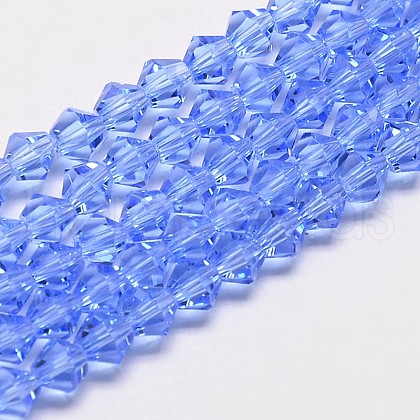 Transparent Glass Beads Strands EGLA-A039-T2mm-D07-1