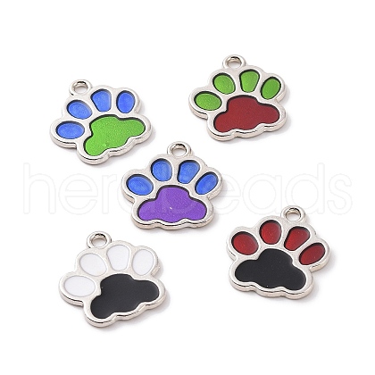 Alloy Enamel Pendants ENAM-G213-21P-1