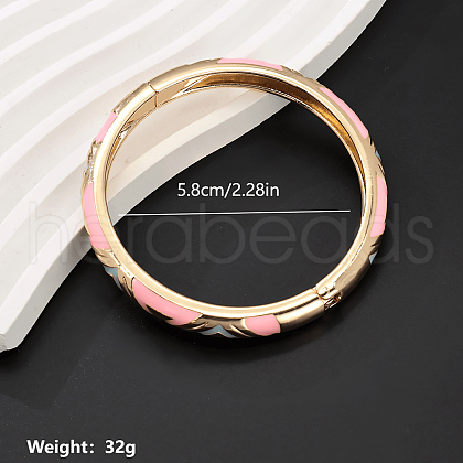 Brass Enamel Bangles for Women QI8759-1-1