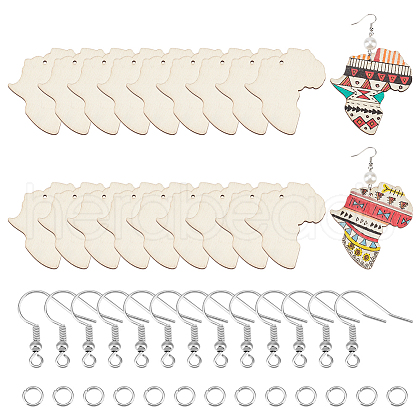 DIY Dangle Earring Making Kits DIY-PH0027-93P-1
