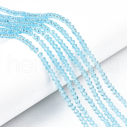 Glass Beads Strands EGLA-A034-T3mm-D28-1