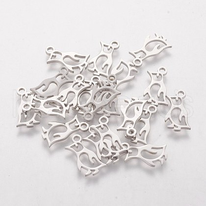 201 Stainless Steel Charms STAS-S105-T212-1