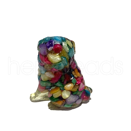 Resin Dog Figurines PW-WG59119-08-1