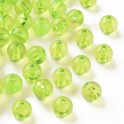 Transparent Acrylic Beads X-MACR-S370-A8mm-729-1