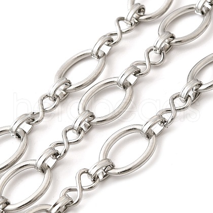 304 Stainless Steel Link Chains CHS-C016-07P-1