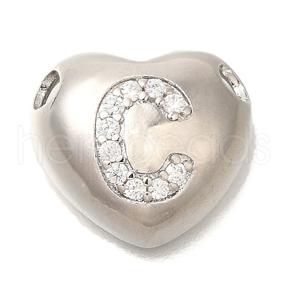 Rack Plating Brass Micro Pave Cubic Zirconia Pendants KK-I722-04P-C-1