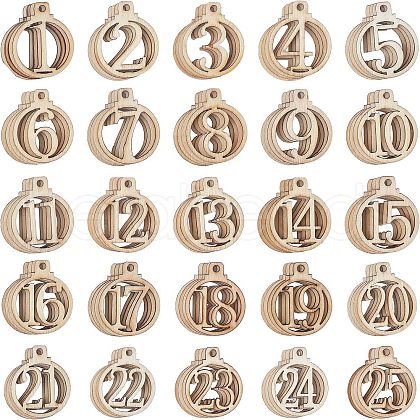 Wood Pendants WOOD-NB0001-56-1