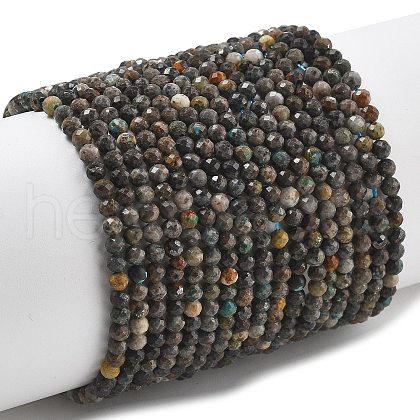 Natural HuBei Turquoise Beads Strands G-G140-A05-05-1