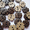 Round Carved 2-hole Basic Sewing Button NNA0YZ3-1