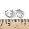 Brass Hoop Earrings EJEW-D320-10P-5