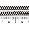 6MM 201 Stainless Steel Twisted Cuban Link Chain Necklaces NJEW-Q013-13A-4