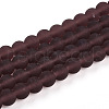 Transparent Glass Beads Strands GLAA-T032-T6mm-MD19-1