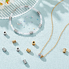 Unicraftale 60Pcs 2 Colors 201 Stainless Steel Beads STAS-UN0052-07-2