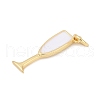 Brass Enamel Pendants KK-U062-02A-01-2