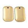 Electroplated Synthetic Non-Magnetic Hematite Pendants G-C136-05G-1