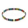Rainbow Bohemian Style Glass Beads Stretch Bracelets RM1844-26-1