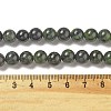 Natural Canada Jade Beads Strands G-L619-B02-8mm-5