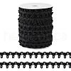   1Pc Polyester Elastic Button Looping Ribbons OCOR-PH0004-36A-1