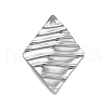 Non-Tarnish 201 Stainless Steel Pendants STAS-G296-01P-2