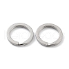 Non-Tarnish 304 Stainless Steel Split Key Rings STAS-Q314-01C-P-1