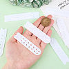 DELORIGIN 48 Sets 2 Styles Plastic Cap Snap Buckle Replacement Repair Strap with 7 Holes FIND-DR0001-43B-4