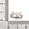 Ocean Theme Brass Charms KK-C096-13B-P-3