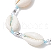 Alloy Turtle Charm Bracelets BJEW-JB11758-03-4