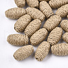 Handmade Woven Beads WOVE-T006-142A-1