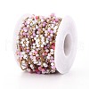 304 Stainless Steel Flower Cable Chains CHS-N005-02A-G-2
