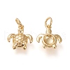 Brass Charms KK-L006-011G-2