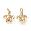 Brass Charms KK-L006-011G-2