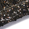 Natural Silver Sheen Obsidian Beads Strands G-RM2025-A03-3mm-2
