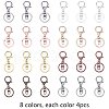 Iron Alloy Lobster Claw Clasp Keychains KEYC-PH0001-05-8
