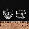 Chinese Zodiac Natural Quartz Crystal Carved Beads G-D300-01A-4