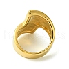 Ion Plating(IP) 304 Stainless Steel Finger Rings RJEW-Q815-07G-M-3