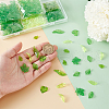 AHADERMAKER 240Pcs 6 Styles Transparent Acrylic Pendants TACR-GA0001-11-3