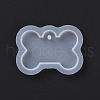 Dog Bone Pendant Food Grade Silicone Molds DIY-D074-11-3