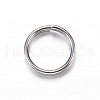 Non-Tarnish 304 Stainless Steel Split Rings X-STAS-P092-02-1