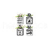 Wooden Pendant Decoration HJEW-WH0074-024-8