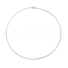 304 Stainless Steel Choker Necklaces NJEW-Q348-04P-1-2