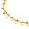 Brass Charm Bracelets BJEW-JB05515-04-2
