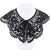 Gorgecraft 1Pc Detachable Polyester Lace Collars AJEW-GF0007-67-1