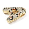 Brass Micro Pave Cubic Zirconia Pendants KK-Z108-01G-3