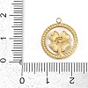 304 Stainless Steel Rhinestone Pendants STAS-I325-035G-3