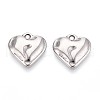 304 Stainless Steel Pendants STAS-T065-24A-P-1
