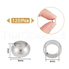 Unicraftale 120Pcs 201 Stainless Steel Spacer Beads STAS-UN0053-86-2