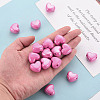 Opaque Acrylic European Beads X-MACR-S372-03B-26-5
